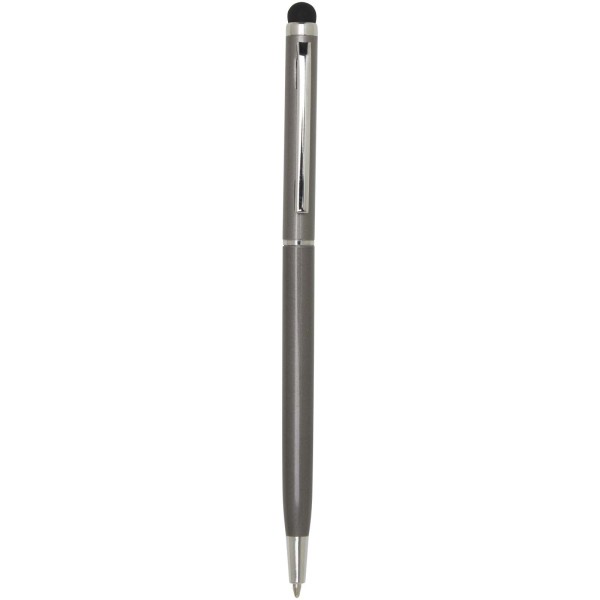 Ore aluminium ballpoint pen with stylus (blue ink)