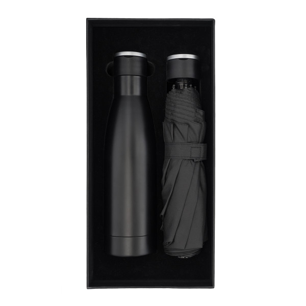 Gift set of thermos and umbrella DOUBLET