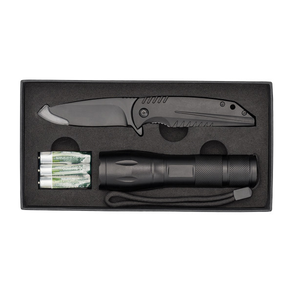 MEZUS lamp and knife gift set