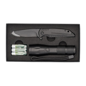 MEZUS lamp and knife gift set - Reklamnepredmety