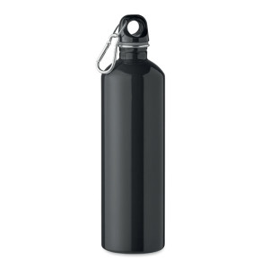 Single wall recycled stainless steel bottle REBIG MOSS - Reklamnepredmety