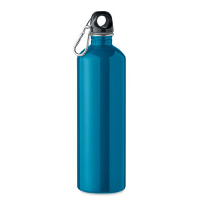 Single wall recycled stainless steel bottle REBIG MOSS - Reklamnepredmety
