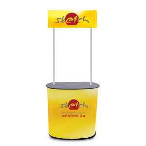 Standard promo table with print - Reklamnepredmety