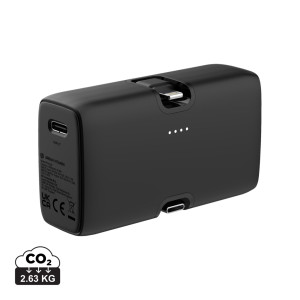 Powerbank Urban Vitamin Los Angeles 20W PD made of RCS plastic - Reklamnepredmety