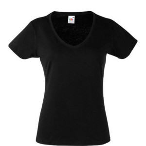 F271N Valueweight V-Neck T Lady-Fit - Reklamnepredmety