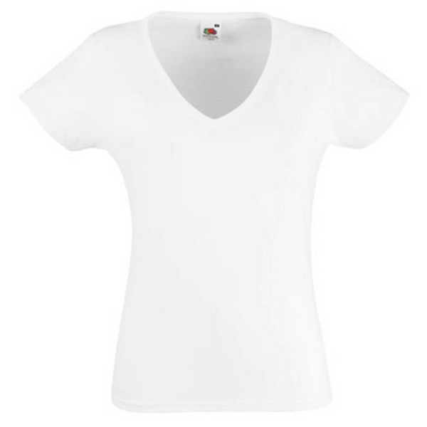 F271N Valueweight V-Neck T Lady-Fit