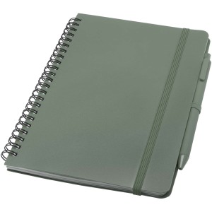 Hard cover notebook Thalaasa A5, made of ocean bound recycled plastic - Reklamnepredmety