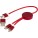 Alasia 5-in-1 recycled aluminium and plastic 30 cm data sync and 27W fast charge cable - 12442421_E2 - variant PF 12442421