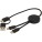 Citala 5-in-1 recycled plastic 30 cm data sync and 27W fast charge cable - 12442790_E2 - variant PF 12442790