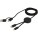 Citala 5-in-1 recycled plastic 150 cm data sync and 27W fast charge cable - 12442890_E2 - variant PF 12442890
