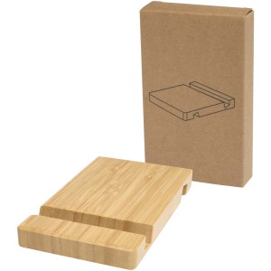 Bubup bamboo 2-angled tablet and phone stand - Reklamnepredmety