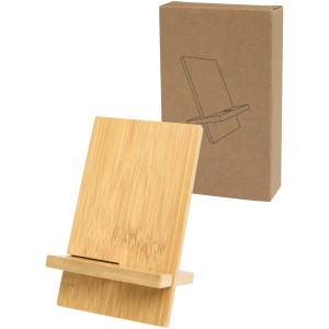 Ceibo detachable bamboo phone stand - Reklamnepredmety
