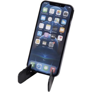 Buna recycled plastic foldable tablet and phone stand - Reklamnepredmety