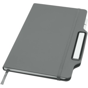 Nexus A5 hard cover notebook with pen and pencil combo (black ink) - Reklamnepredmety