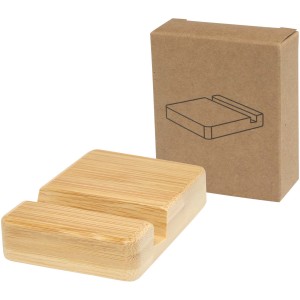 Ebla bamboo phone stand - Reklamnepredmety