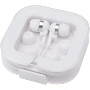 Dofida wired Type-C earbuds with recycled plastic storage box - Reklamnepredmety