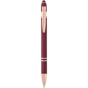 Nanna ballpoint pen with rose gold finish (blue ink) - Reklamnepredmety