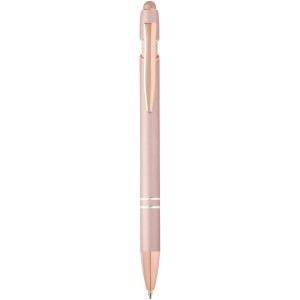 Nanna ballpoint pen with rose gold finish (blue ink) - Reklamnepredmety