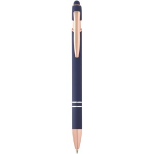 Nanna ballpoint pen with rose gold finish (blue ink) - Reklamnepredmety