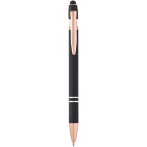Nanna ballpoint pen with rose gold finish (blue ink) - Reklamnepredmety