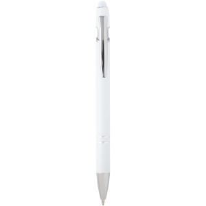 Kish ballpoint pen with silver finish (blue ink) - Reklamnepredmety