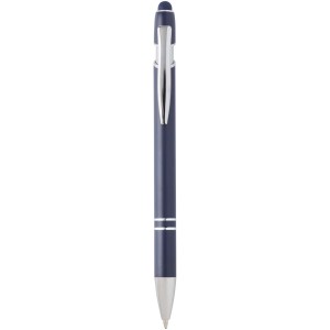 Kish ballpoint pen with silver finish (blue ink) - Reklamnepredmety