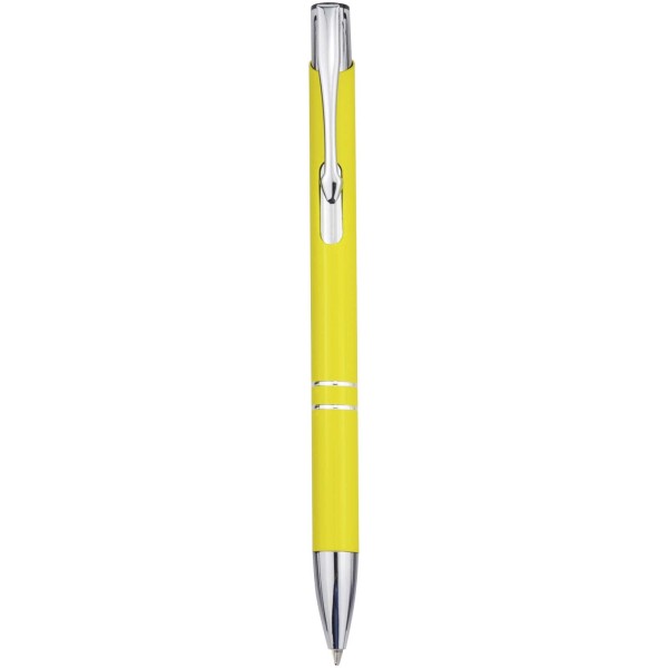 Moneta recycled aluminium ballpoint pen (blue ink)