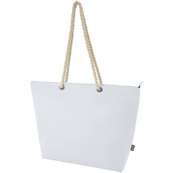 Panama GRS recycled beach cooler tote bag with cord handles