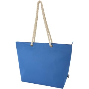 Panama GRS recycled beach cooler tote bag with cord handles - Reklamnepredmety