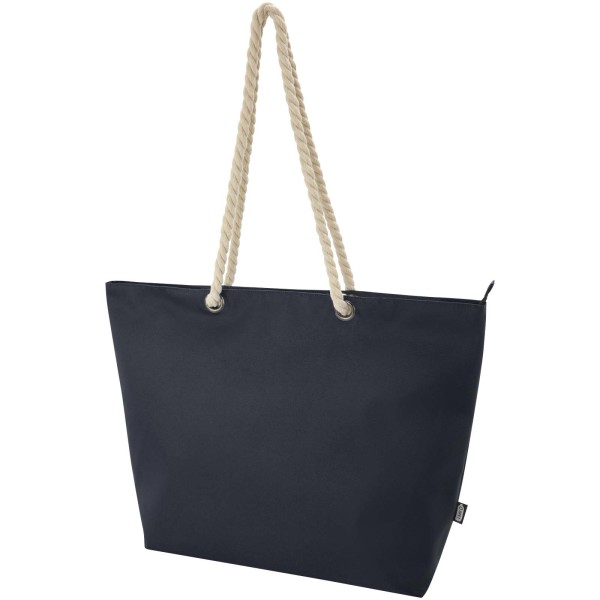 Panama GRS recycled beach cooler tote bag with cord handles