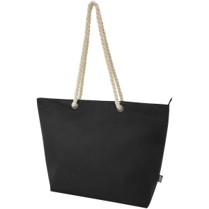 Panama GRS recycled beach cooler tote bag with cord handles - Reklamnepredmety
