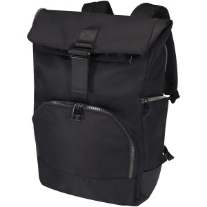 Rhine 15” GRS recycled rolltop backpack 18L - Reklamnepredmety