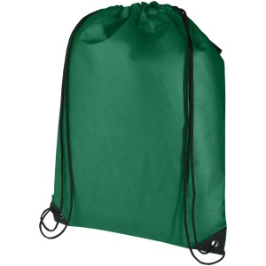 Evergreen GRS recycled non-woven drawstring bag 5L - Reklamnepredmety