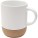 Billie 300 ml ceramic mug with cork details and matt finish - 10084701 - variant PF 10084701