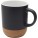 Billie 300 ml ceramic mug with cork details and matt finish - 10084790 - variant PF 10084790
