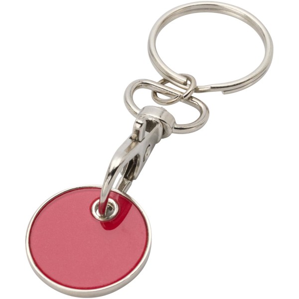 Rory keyring with trolley coin