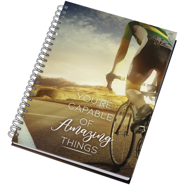 Desk-Mate® A5 hard cover undated diary