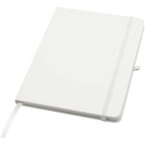 Teak A5 recycled hard cover notebook with lined pages - Reklamnepredmety