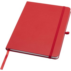 Teak A5 recycled hard cover notebook with lined pages - Reklamnepredmety