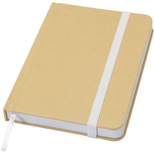 Reed A6 recycled hard cover notebook with plain pages - Reklamnepredmety