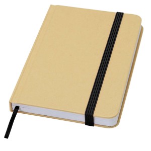 Reed A6 recycled hard cover notebook with plain pages - Reklamnepredmety