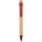 Rattan bamboo and recycled plastic ballpoint pen (black ink) - 10602621 - variant PF 10602621