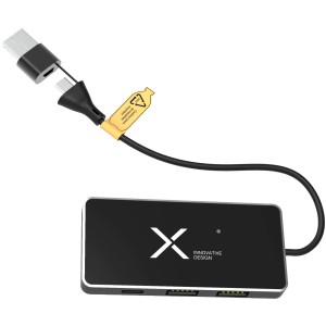 SCX.design H20 8-in-1 USB hub with dual input and 6-ports - Reklamnepredmety
