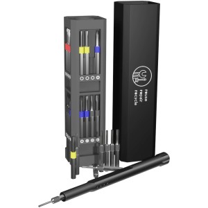 SCX.design T20 30-piece screwdriver and repair set in aluminium case - Reklamnepredmety