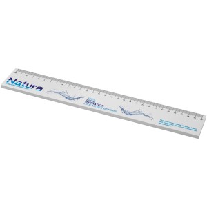 Sticky-Mate® recycled sticky notes with printed 30 cm ruler - Reklamnepredmety