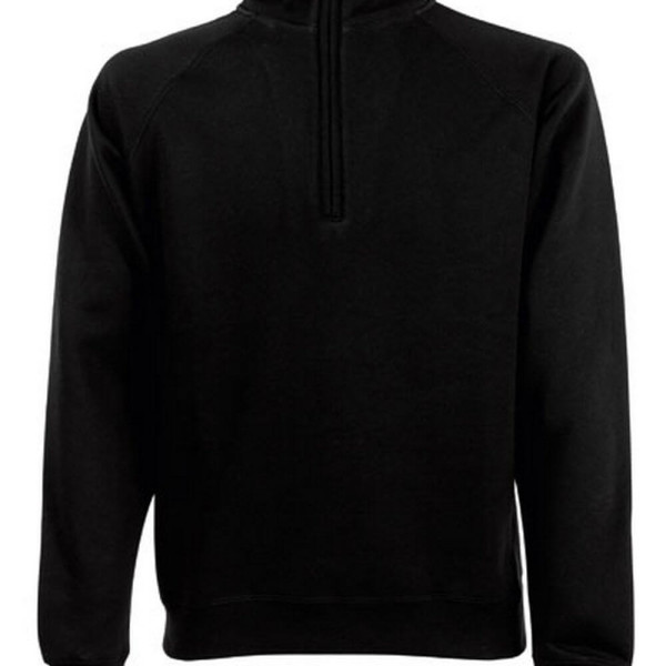 F382N Classic Zip Neck Sweat