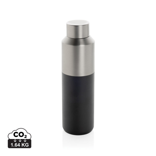 Fluid 600ml water bottle made of RCS recycled steel
