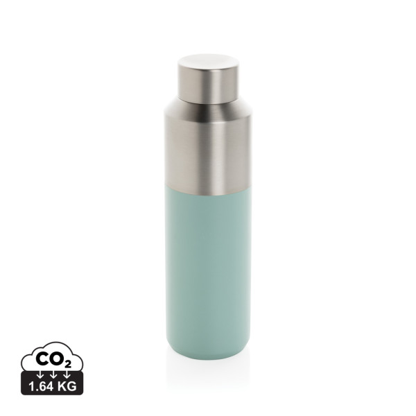 Fluid 600ml water bottle made of RCS recycled steel