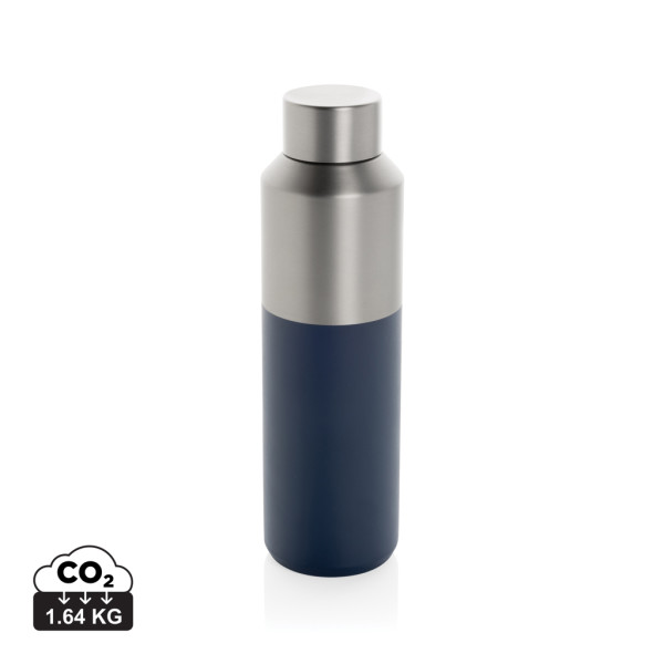 Fluid 600ml water bottle made of RCS recycled steel