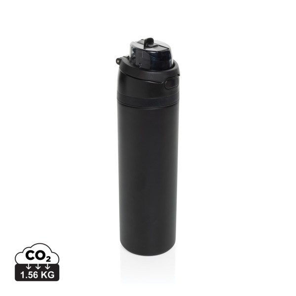 Omni Sip 700ml resealable bottle made of RCS recycled steel